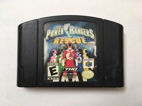 Power Rangers Lightspeed Rescue Original N64 Loop123