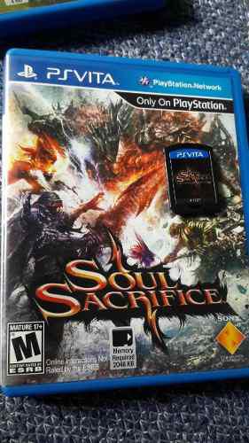 Soul Sacrifice En Caja Ps Vita Playstation