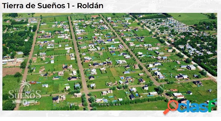 VENTA DE LOTE EN ROLDÁN - TIERRA DE SUEÑOS 1