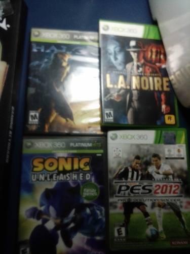 2 Juegos Físicos De Xbox 360 Originales L.a Noire Y Pes