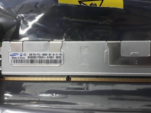 6 X Mem Ddr3 4gb Samsung 2rx4 Pc3-10600r-9-10 P/servidores.