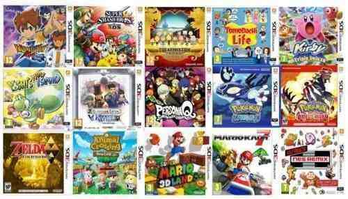 Flasheo Nintendo 3ds Old Y Xl+ 5 Juegos Pokemon Mario Otros