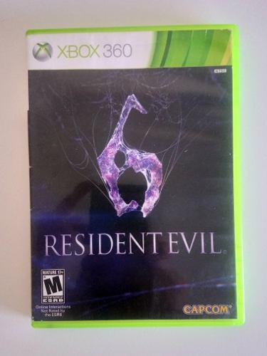 Juego Resident Evil 6, Xbox 360!!