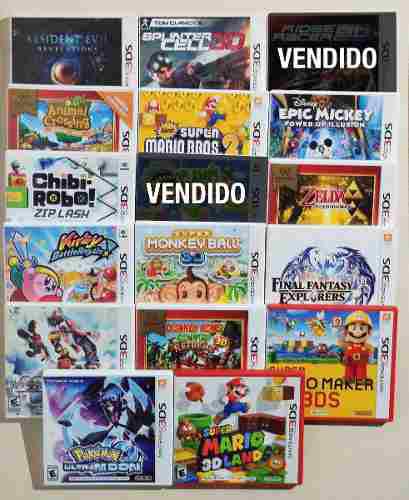 Juegos Originales Físicos De Nintendo 3ds