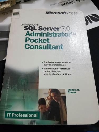 Libro Sql Server 7.0 Administrator Pocket