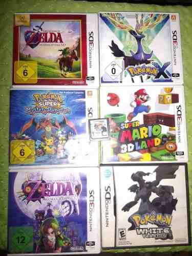 Lote De Juegos Nintendo 3ds