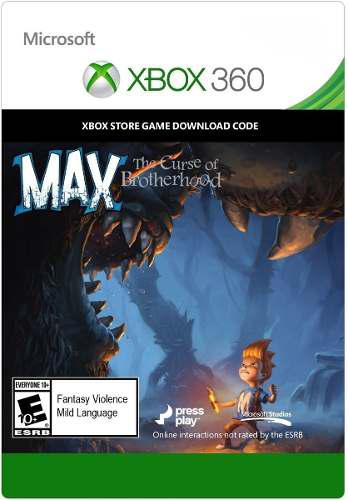 Max The Curse Of Brotherhood - Juego Xbox 360 - Entrega Hoy