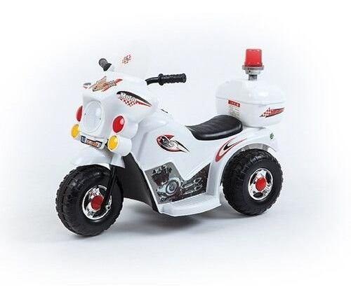 Moto 3 Ruedas A Bateria Niño 6v Policia Love 3006 Envio
