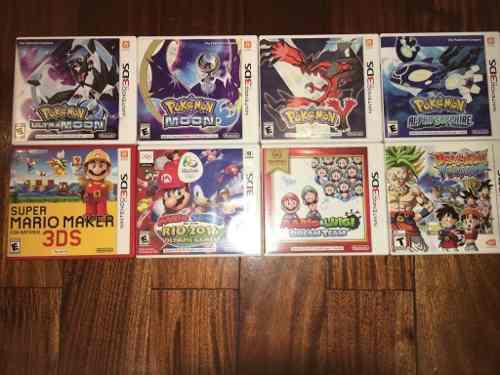 Set De Juegos Originales De Nintendo 3ds