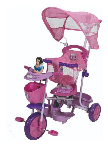 Triciclo Bebe Princesas Rosa Xg-8001 Disney