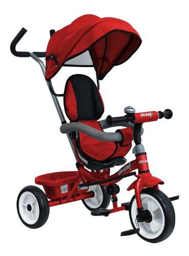 Triciclo Infantil Bebe Asiento Gira 360 Reforzado Manija