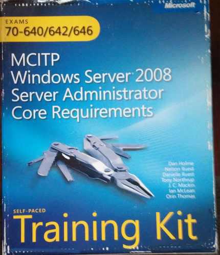 Windows Server 2008 Server Administrator Mcipt 3 Libros