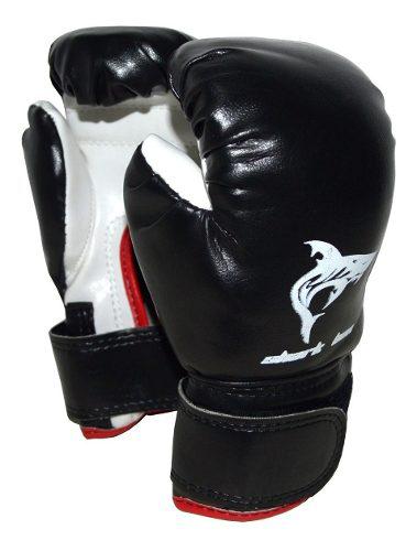 Guantes Juniors 6 Oz Cuero Sintetico,shark Box,boxeo,kick!!!