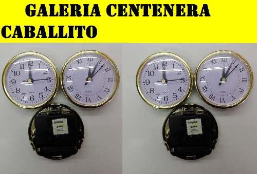 Maquinas Relojes Insertos 8cm Por 10 Artesania, Souvenirs