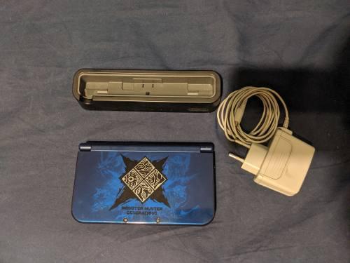 Nintendo New 3ds Xl Monster Hunter Gen C/ Dock Y Micro Sd 32