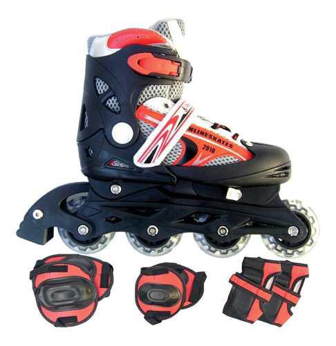 Rollers Extensibles +bolso + 6 Protecciones Patines - El Rey