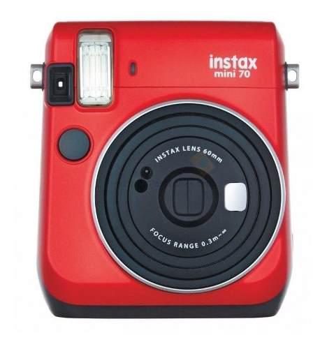 Camara Fujifilm Instax Mini 70 Rojo Pasión Nueva