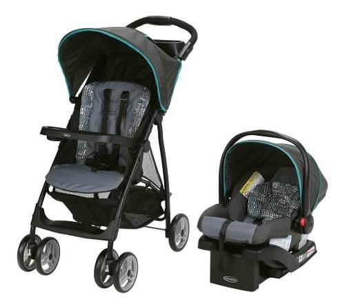 Coche Travel System Lite Rider Lx Con Huevito Y Base Graco