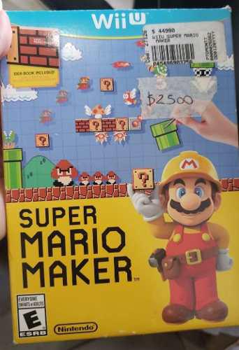 Juegos Originales Fisico Wii U Super Mario Marker