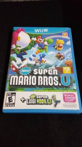 Vendo New Super Mario Bros U + Luigi U Doble Juego N Wiiu
