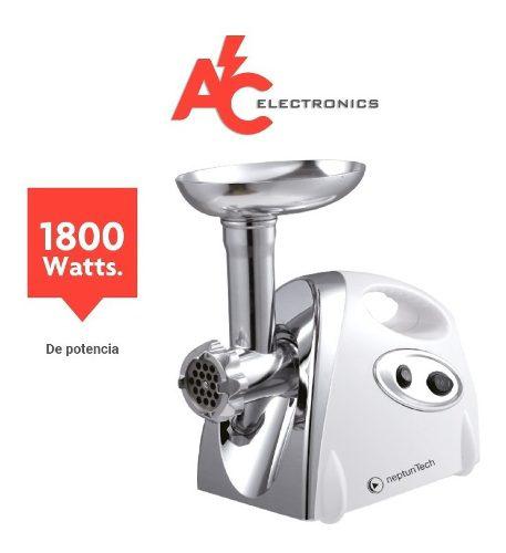 Picadora De Carne Electrica 1800w Embutidora Accesorios Inox