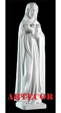 Virgen Rosa Mistica, De 50 Cm., De Yeso