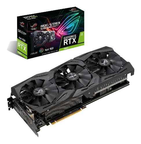 Placa De Video Asus Rog Strix Rtx 2060 A6g Gaming Gddr6 192b