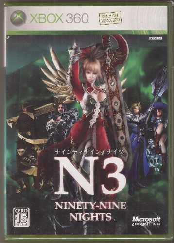 N 3 Ninety-nine Nights Xbox 360 Solo Para Consolas Japonesa