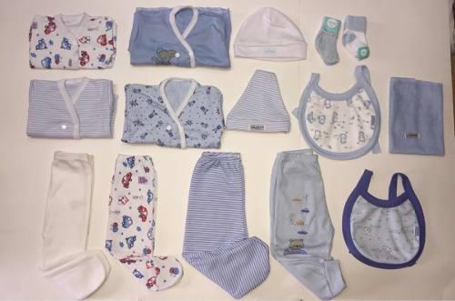 Combo De Prendas De Bebe Ajuar Nacimiento. 15 Prendas