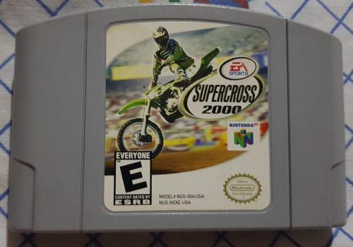 Juego Nintendo 64 N64 Supercross 2000