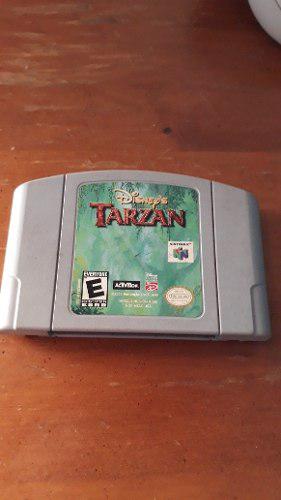 Juego Tarzan Disney's Para Nintendo 64 Usado Original.