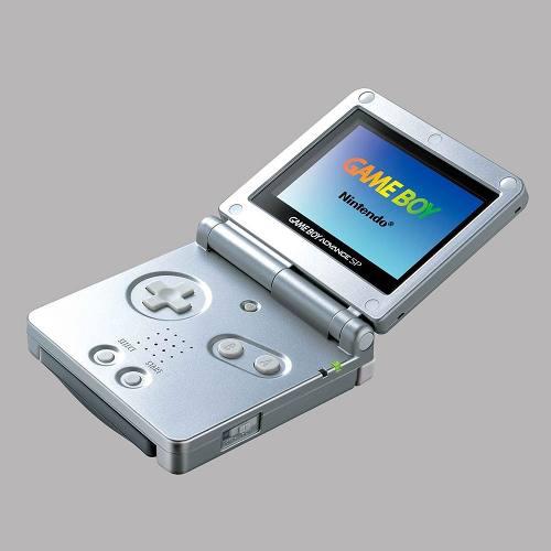Nintendo Gameboy Advance Sp - Juegos De Regaio - Plateado