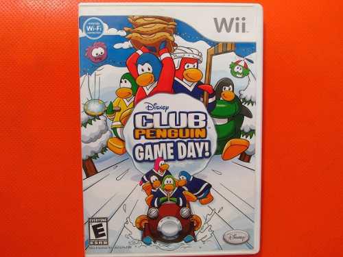 Club Penguin Game Day! Original Nintendo Wii Ntsc