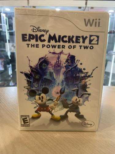 Epic Mickey 2 Nuevo Juego Nintendo Wii Original Local