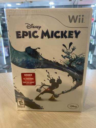 Epic Mickey Nuevo Sellado Juego Nintendo Wii Original Local