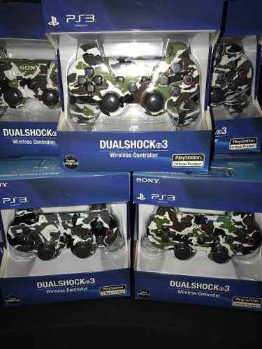 Joystick Play 3 Sony Original Bluetooth Inalam Camuflado Env