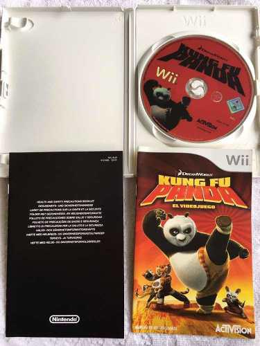 Juego Nintendo Wii Kung Fu Panda - Fisico - Impecable