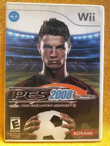 Juego Wii Original Pes2008 Pro Evolution Soccer Usado