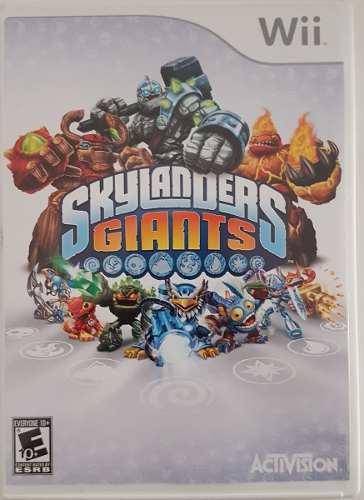 Juego Wii Skylanders Giants Usado Perfecto Estado