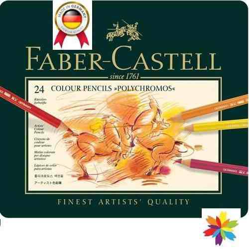 Lapices Polychromos Faber Castell X 24. Barrio Norte..
