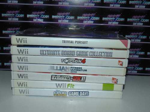 Lote Juegos Original De Wii Nintendo