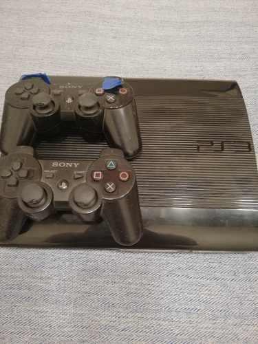 Playstation 3 Super Slim 500gb +2controles+juegos