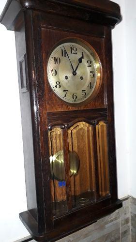 Reloj Antiguo Gustavo Becker Con Doble Martillos Y Espiral