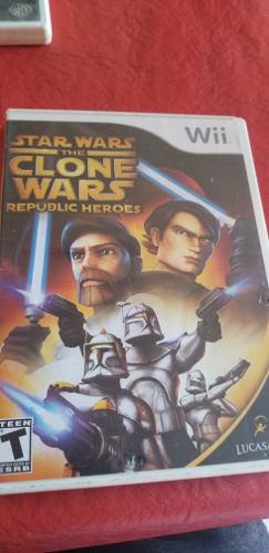 Star Wars The Clone Wars - Juego Wii