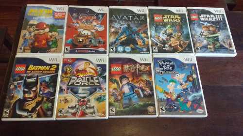 Wii Juegos Originales Combo 5 Juegos (leer Descripción)