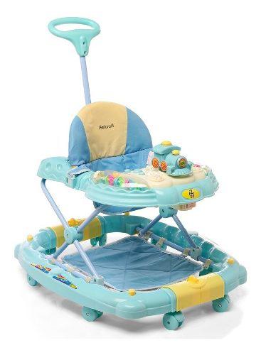 Andador Mecedor Bebe Musica Ruedas Super Reforzado Plegable