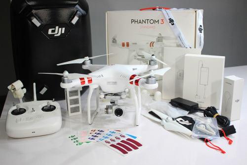 Drone Dji Phantom 3 Standard 2.7 K Con Valija Y Accesorios