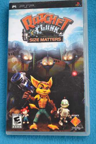 Ratchet & Clank Size Matters Juego Psp Original Como Nuevo!