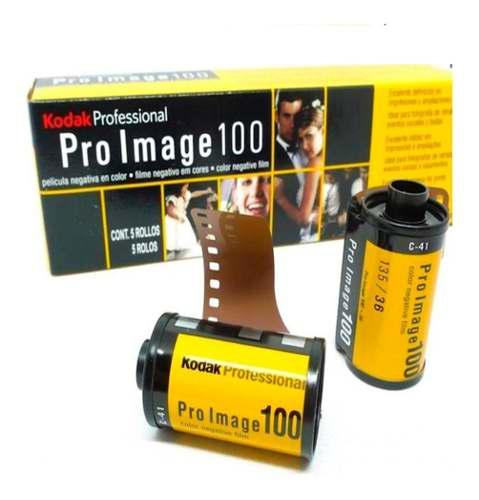 Rollo Kodak Proimage 36 Fotos 100 Asas 35mm Por Caja