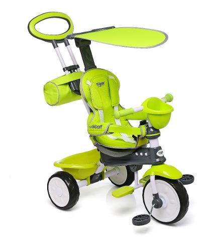 Triciclos Infantiles Bebe Con Techo Manija Felcraft Classic